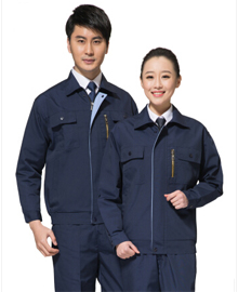 純棉長(zhǎng)袖工作服款式圖片