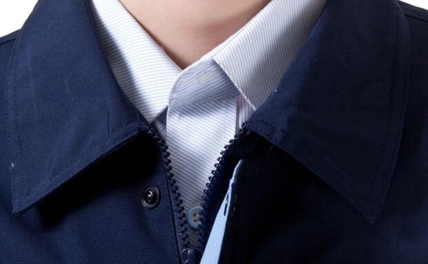 純棉工作服領(lǐng)口設(shè)計