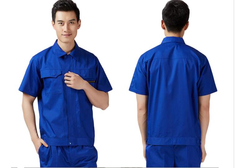 藍(lán)色工作服正面